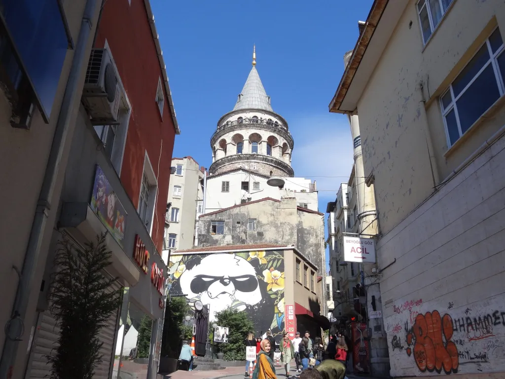 <p>Vue sur la Tour de Galata</p>
